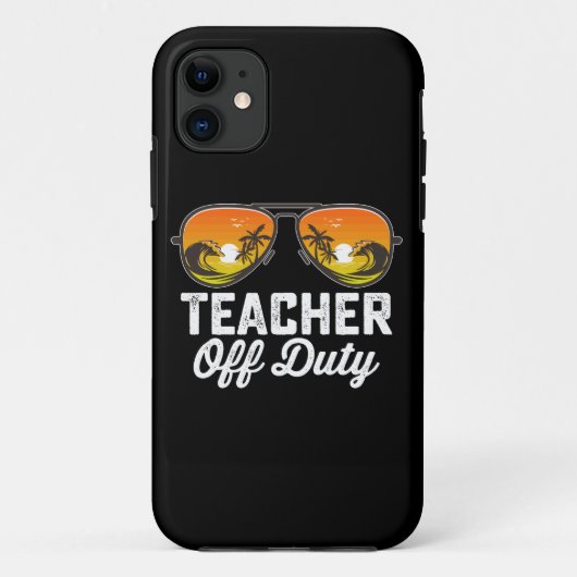 Coques Case-Mate iPhone Lunettes de soleil Enseignant hors service Dernier (Dos)