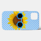 Coques Case-Mate iPhone Lunettes De Soleil Sur Tournesol (Verso (horizontal))