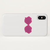 Coques Case-Mate iPhone Lunettes de soleil tendance rose (Dos (Horizontal))