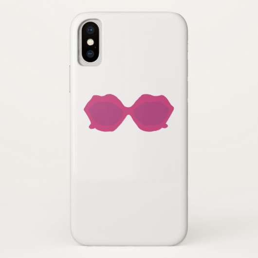 Coques Case-Mate iPhone Lunettes de soleil tendance rose (Dos)