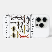 Coques Case-Mate iPhone Lunettes de vue vintages (Verso (horizontal))