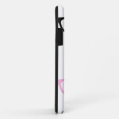 Coques Case-Mate iPhone lunettes geek geek rose (Dos/Droite)