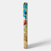 Coques Case-Mate iPhone Lustre Monogramme Fleur de Cerisier Oiseau (Verso / Gauche)