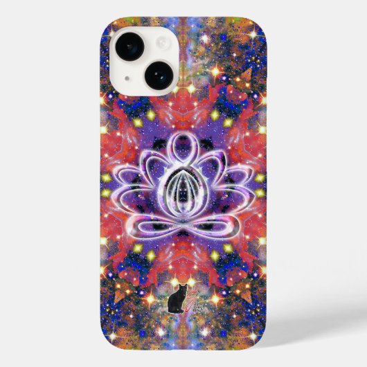 Coques Case-Mate iPhone Lustré Zen Lotus (Verso)