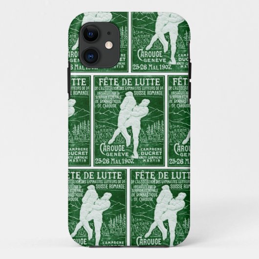 Coques Case-Mate iPhone Lutte 1907 suisse (Dos)