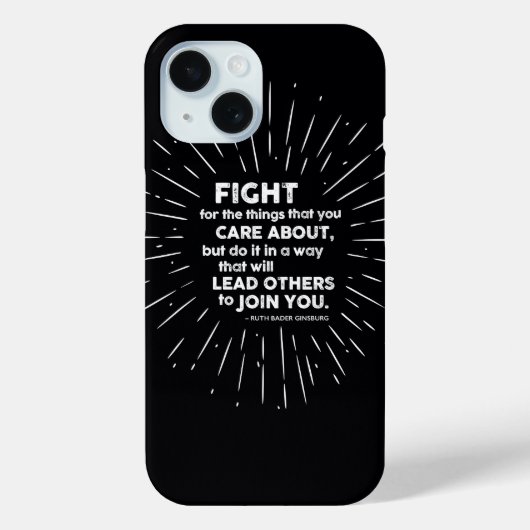 Coques Case-Mate iPhone Luttez pour les choses qui vous tiennent à propos  (Verso)