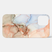 Coques Case-Mate iPhone Luxe Abstrait : Art de l'encre d'alcool (Verso (horizontal))