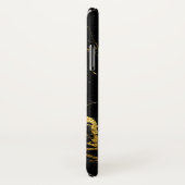 Coques Case-Mate iPhone Luxe Black and Gold Marble (Dos/Droite)