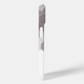 Coques Case-Mate iPhone Luxe Brown Magic Rose Aquarelle Art Abstrait (Verso / Droite)