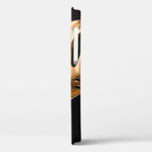 Coques Case-Mate iPhone Luxe design moderne or polygone arrière - plan 3d (Verso / Gauche)