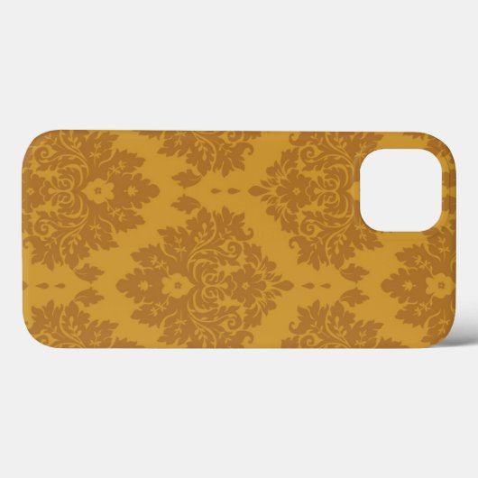 Coques Case-Mate iPhone Luxe Golden Damask (Verso (horizontal))