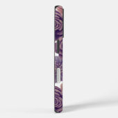 Coques Case-Mate iPhone Luxe Lavender Parties scintillant Fleurs iPhone 16 (Verso / Droite)