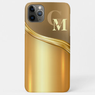 Case-Mate iPhone Case Luxe personnalisé Look moderne Or