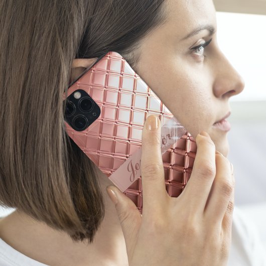 Coques Case-Mate iPhone Luxe Rose Gold Parties scintillant Custom Ajouter