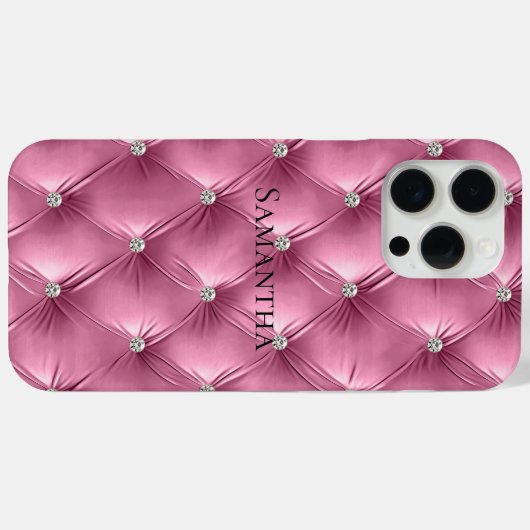 Coques Case-Mate iPhone Luxe Soft Rose Faux Velvet (Verso (horizontal))