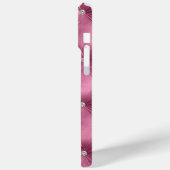 Coques Case-Mate iPhone Luxe Soft Rose Faux Velvet (Verso / Gauche)