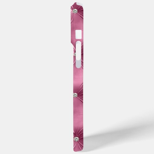 Coques Case-Mate iPhone Luxe Soft Rose Faux Velvet (Verso / Gauche)