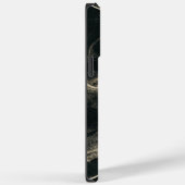 Coques Case-Mate iPhone Luxueuse Cool en marbre noir (Verso / Droite)