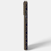 Coques Case-Mate iPhone Luxueux Design Textile Art Déco. (Verso / Gauche)