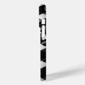 Coques Case-Mate iPhone Luxury 3D Metallic Cube Phone Case Silver & Black (Verso / Gauche)