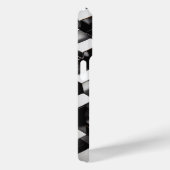 Coques Case-Mate iPhone Luxury 3D Metallic Cube Phone Case Silver & Black (Verso / Droite)