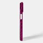 Coques Case-Mate iPhone Luxury Crocodile Leather Monogram Gold Initial  (Verso / Droite)
