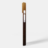 Coques Case-Mate iPhone Luxury Deep Blue and Shimmering Gold Glitter Contr (Verso / Gauche)