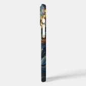 Coques Case-Mate iPhone Luxury Deep Blue Marble Phone Case - Elegant  (Verso / Gauche)