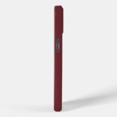 Coques Case-Mate iPhone Luxury Deep Burgundy & Gold Parisian Chic iPhone C (Verso / Droite)