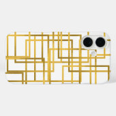 Coques Case-Mate iPhone Luxury Golden geometric phone case | iphone case (Verso (horizontal))