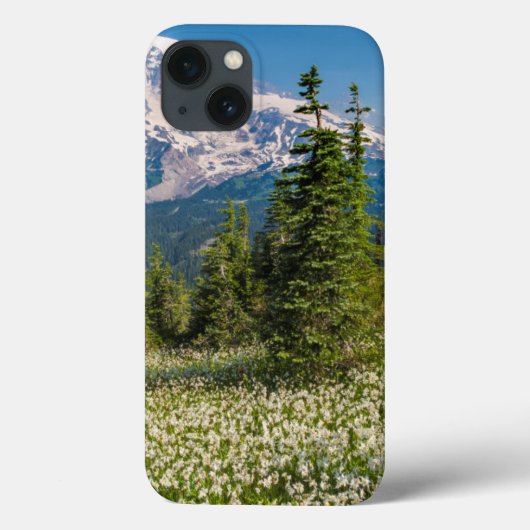 Coques Case-Mate iPhone Lys avalanches et Mont Rainier (Verso)