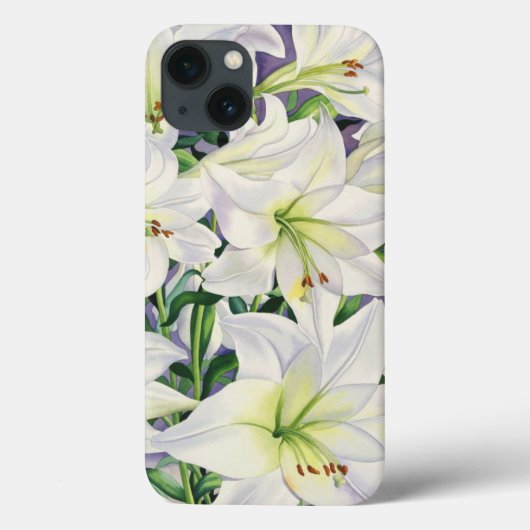 Coques Case-Mate iPhone Lys blancs 2008 (Verso)