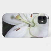 Coques Case-Mate iPhone Lys blancs près (Dos (Horizontal))