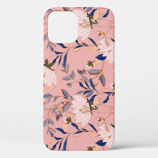 Coques Case-Mate iPhone Lys crème Beige : Arrière - plan rose sans couleur (Verso)