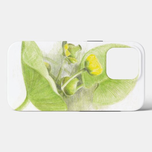 Coques Case-Mate iPhone Lys de fleurs (Verso (horizontal))