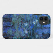 Coques Case-Mate iPhone Lys d'eau bleu Claude Monet (Dos (Horizontal))