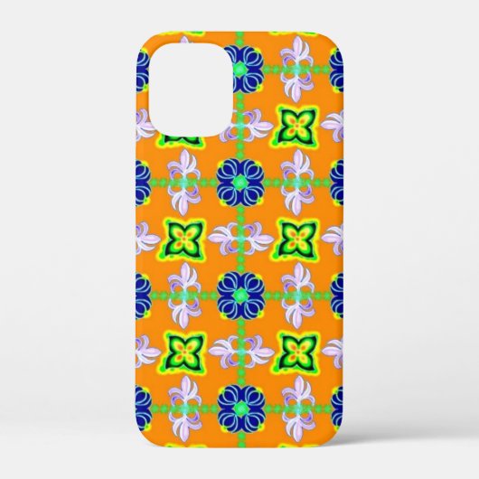 Coques Case-Mate iPhone Lys et marguerites rétro sur jaune (Verso)