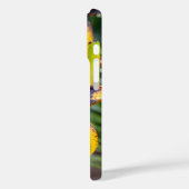 Coques Case-Mate iPhone Lys hybride noir - Fleurs frappantes Photographie (Verso / Gauche)