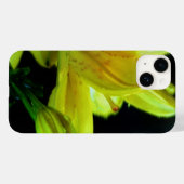 Coques Case-Mate iPhone Lys jaunes avec effet éolien par Shirley Taylor (Verso (horizontal))