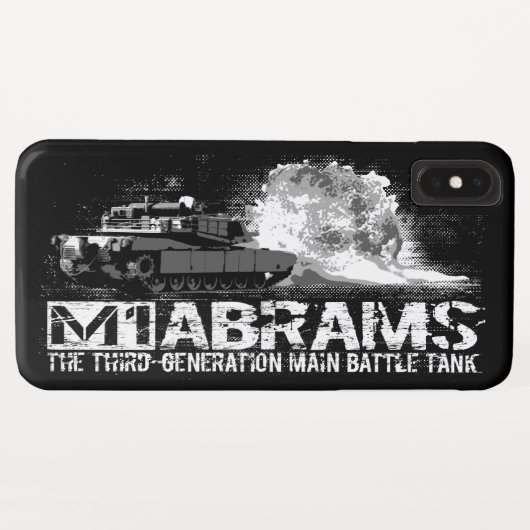 Coques Case-Mate iPhone M1 Abrams (Dos (Horizontal))