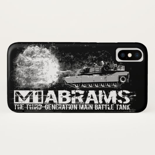 Coques Case-Mate iPhone M1 Abrams (Dos (Horizontal))