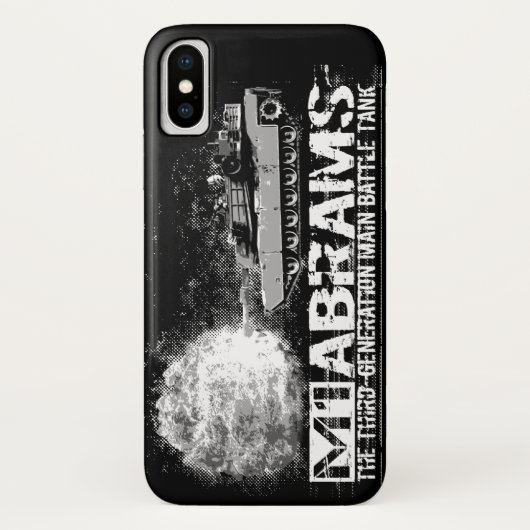 Coques Case-Mate iPhone M1 Abrams (Dos)