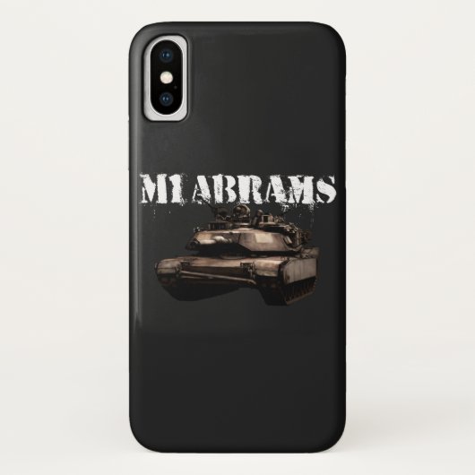 Coques Case-Mate iPhone M1 Abrams (Dos)
