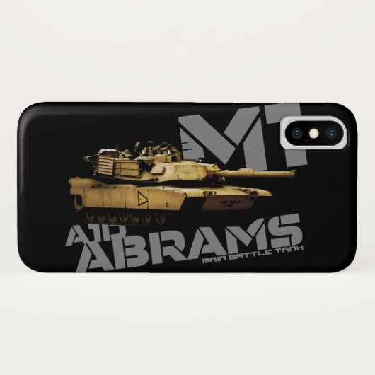 Coques Case-Mate iPhone M1 Abrams (Dos (Horizontal))