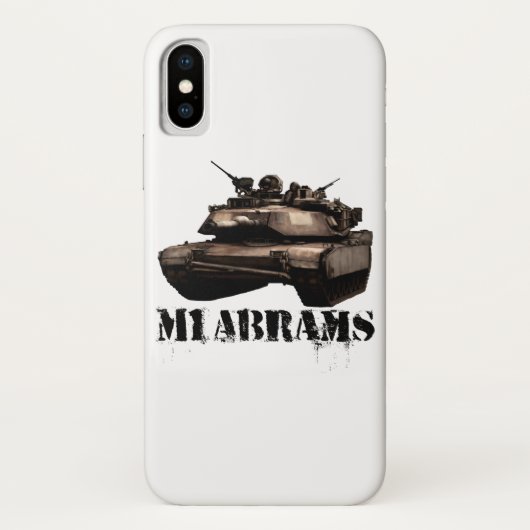 Coques Case-Mate iPhone M1 Abrams (Dos)