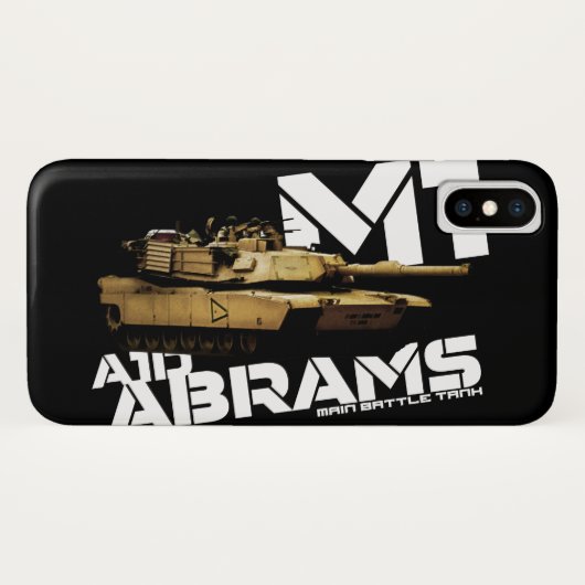 Coques Case-Mate iPhone M1 Abrams (Dos (Horizontal))