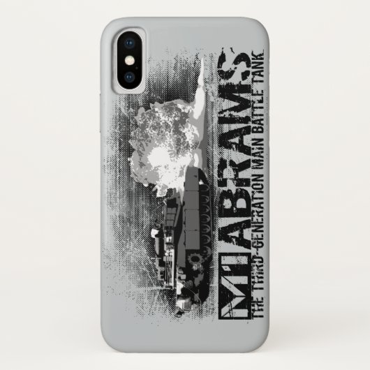 Coques Case-Mate iPhone M1 Abrams (Dos)