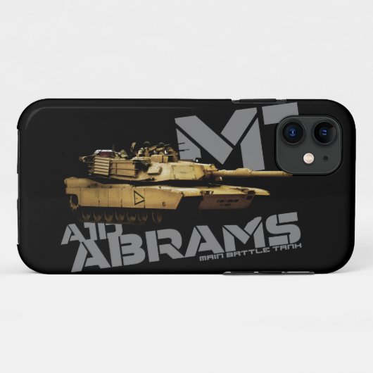 Coques Case-Mate iPhone M1 Abrams (Dos (Horizontal))