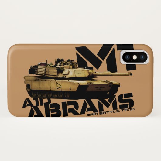 Coques Case-Mate iPhone M1 Abrams (Dos (Horizontal))