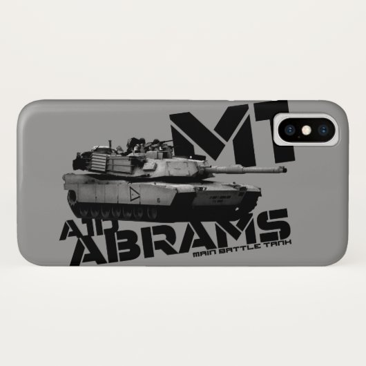 Coques Case-Mate iPhone M1 Abrams (Dos (Horizontal))